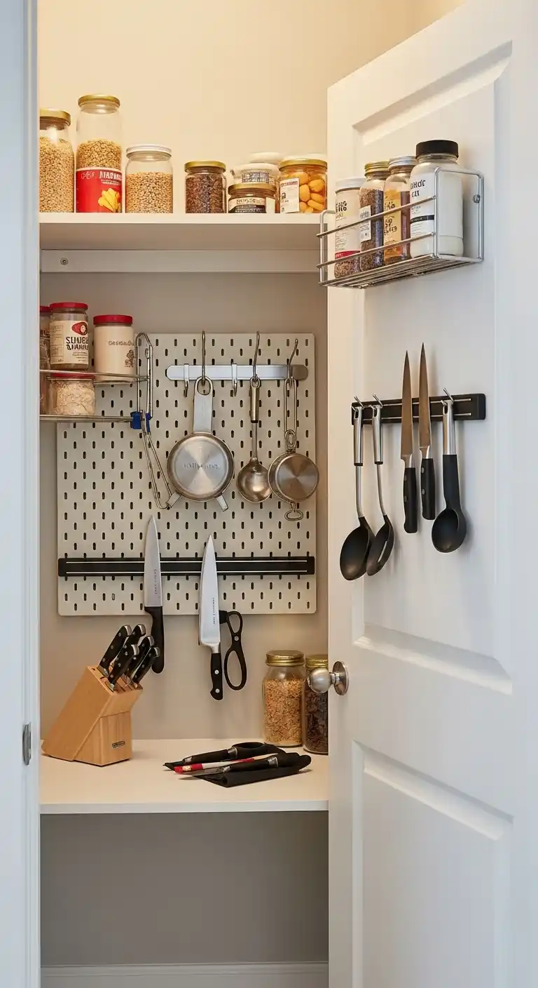 16). Create a Command Center for Kitchen Tools
