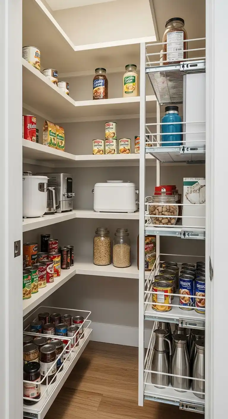 2). Install Adjustable Shelf Systems