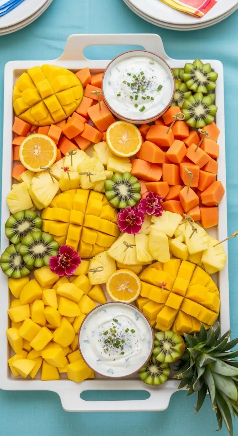 3. Tropical Fruit Tray