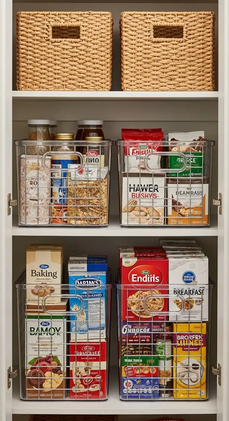 4). Create Categorized Zones with Baskets