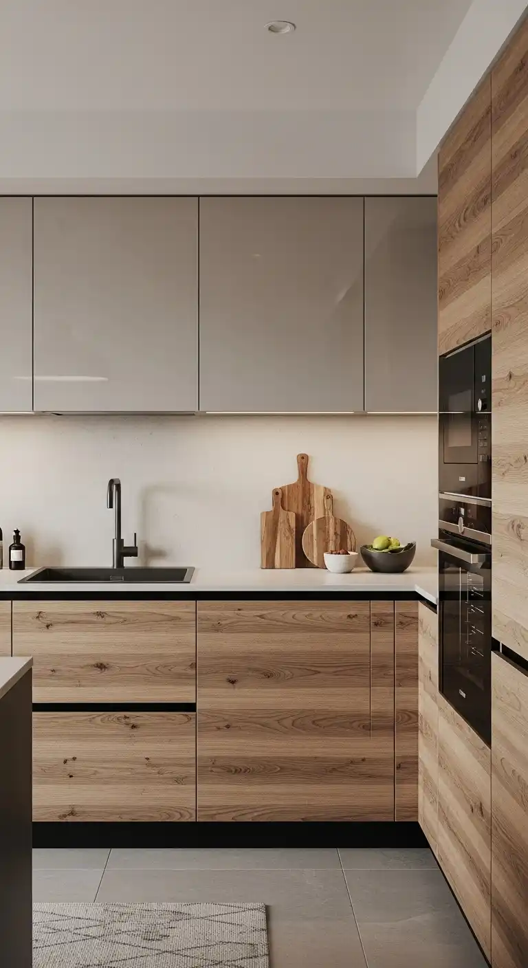 6. Warm Wood Grain to Add Subtle Organic Texture