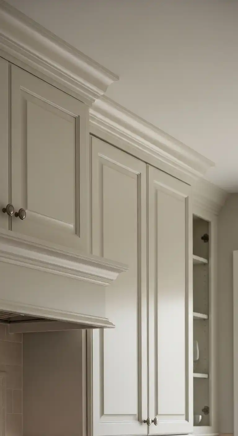 7. Add Crown Molding for a Custom Look