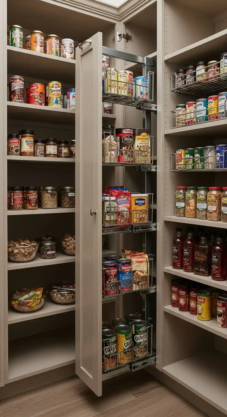8). Install Pull-Out Drawers and Baskets