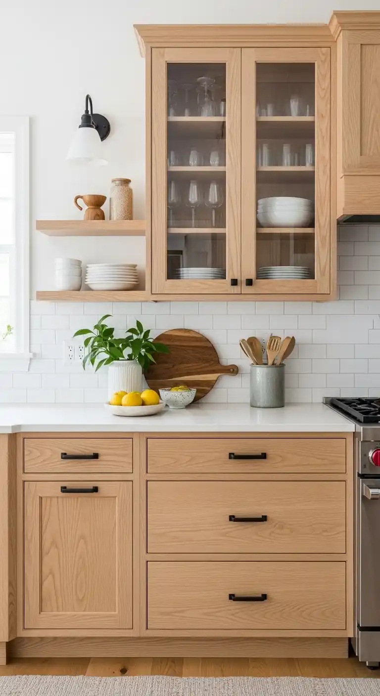 9. Use Light Wood Stains for Natural Warmth