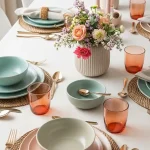 Color-coordinated tableware