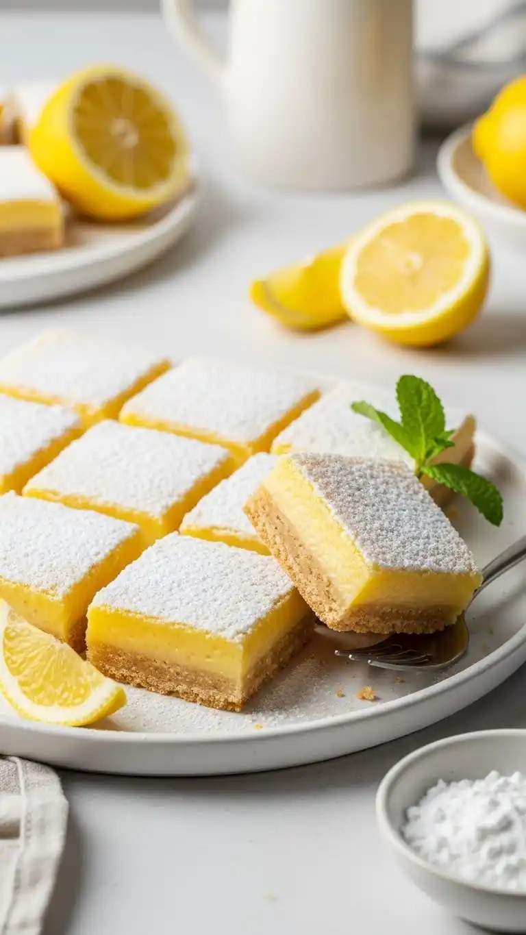 Lemon Curd Bars
