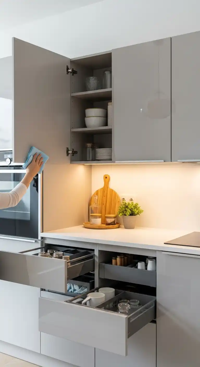 Smart Tips for Maintaining Modern Kitchen Cabinets