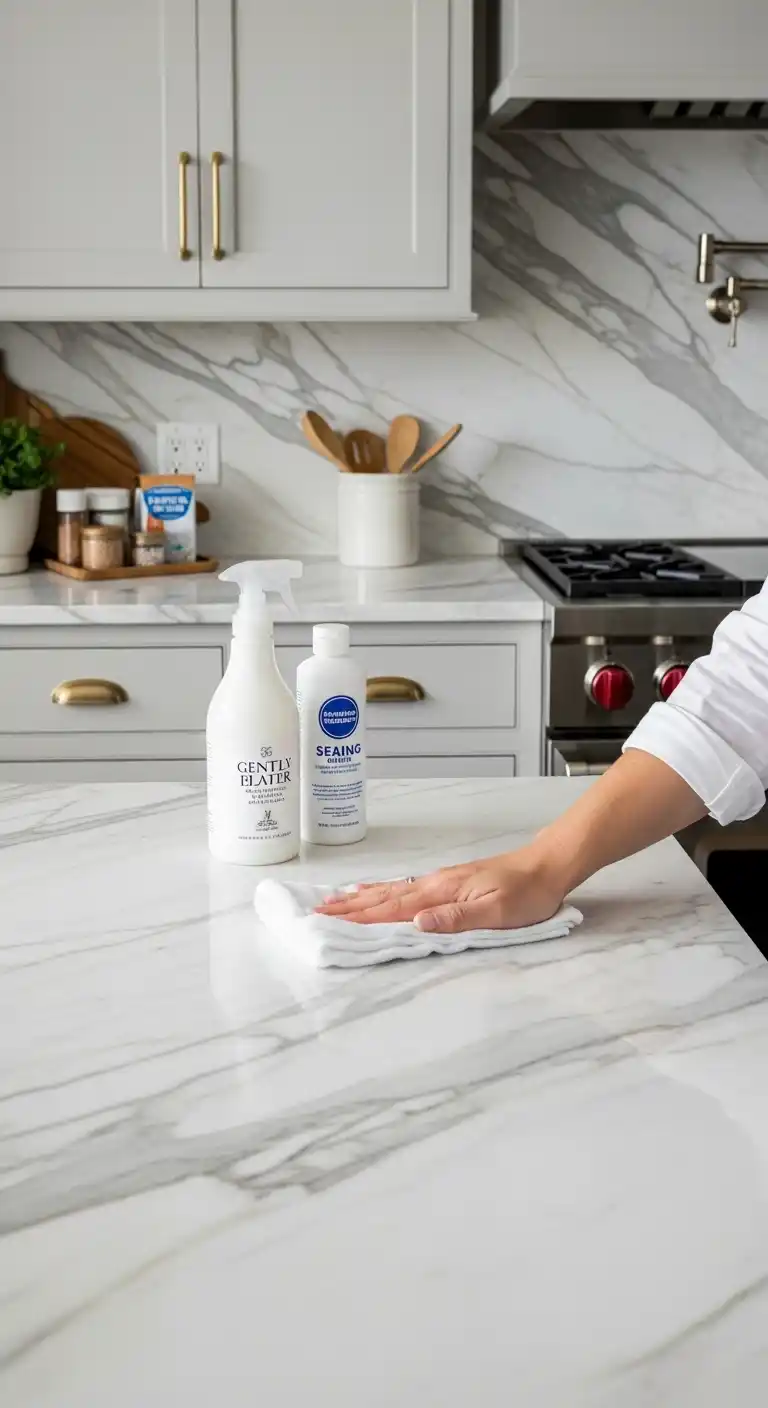 Smart Ways to Care for Your Calacatta Marble Kitchen Over Time