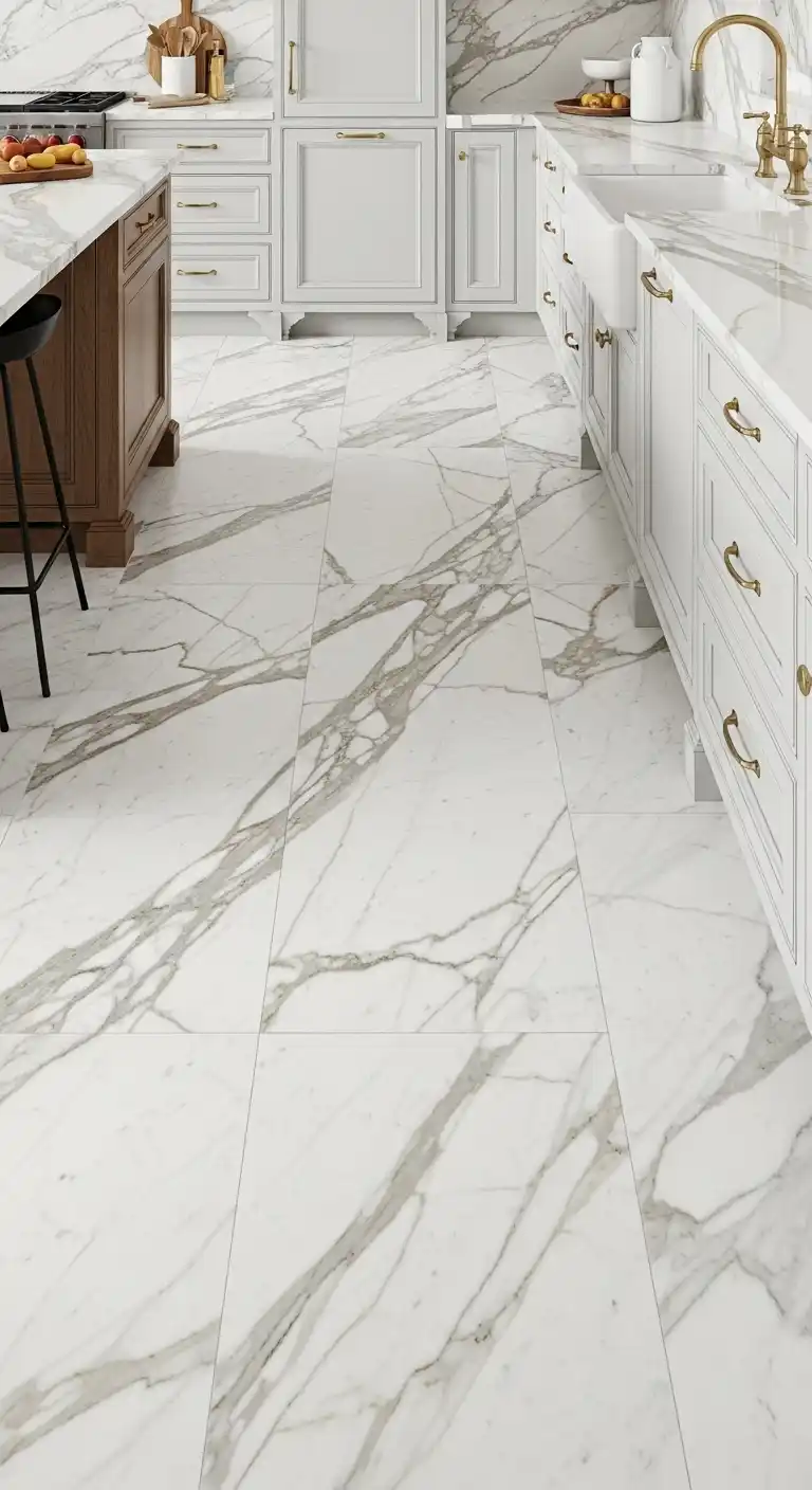 What Makes Calacatta Marble Floors So Special