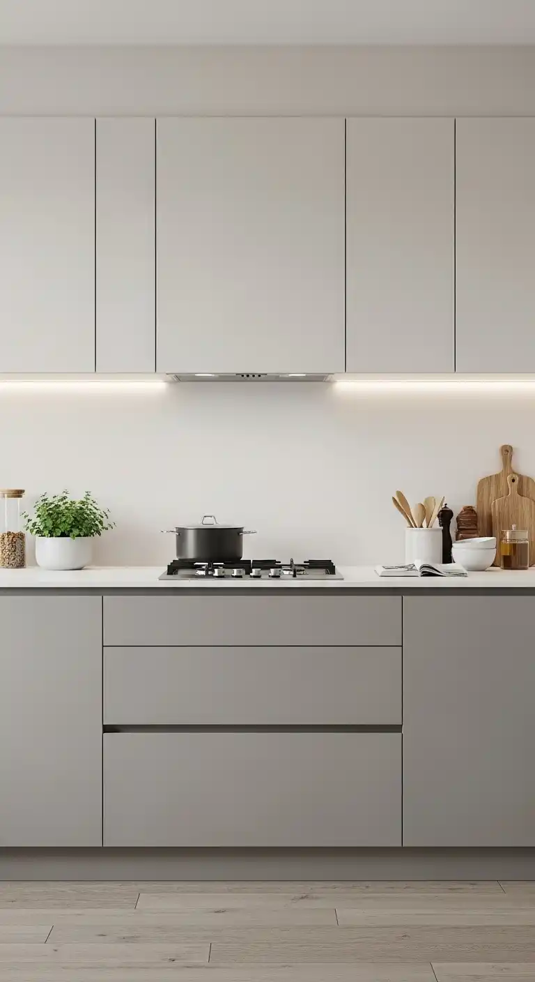 1. Sleek Minimalist Cabinetry