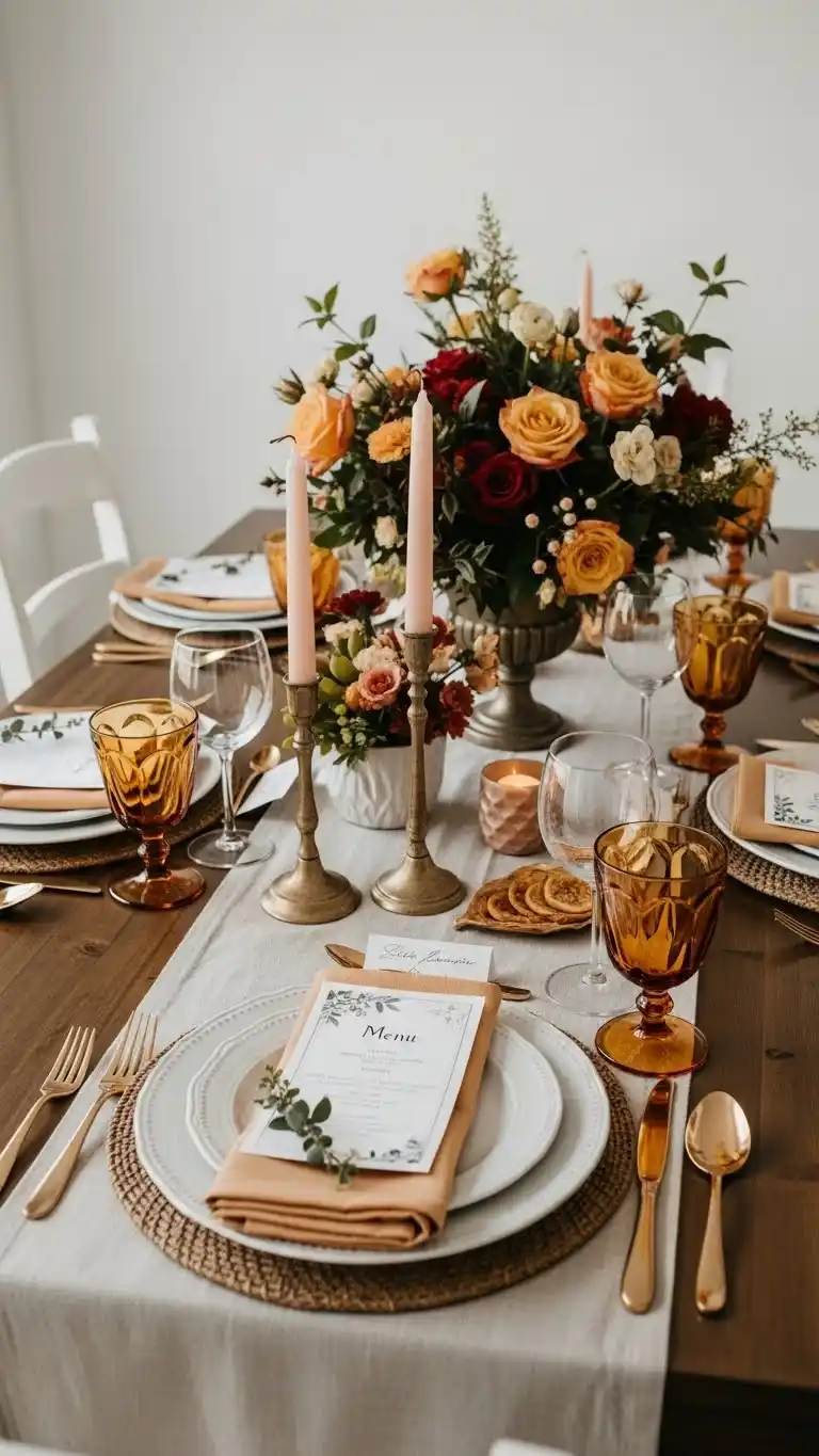 10. Themed Table Settings for a Coordinated Look