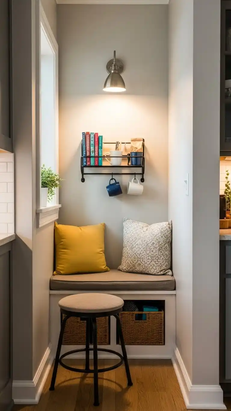11. Cozy Reading or Coffee Corner
