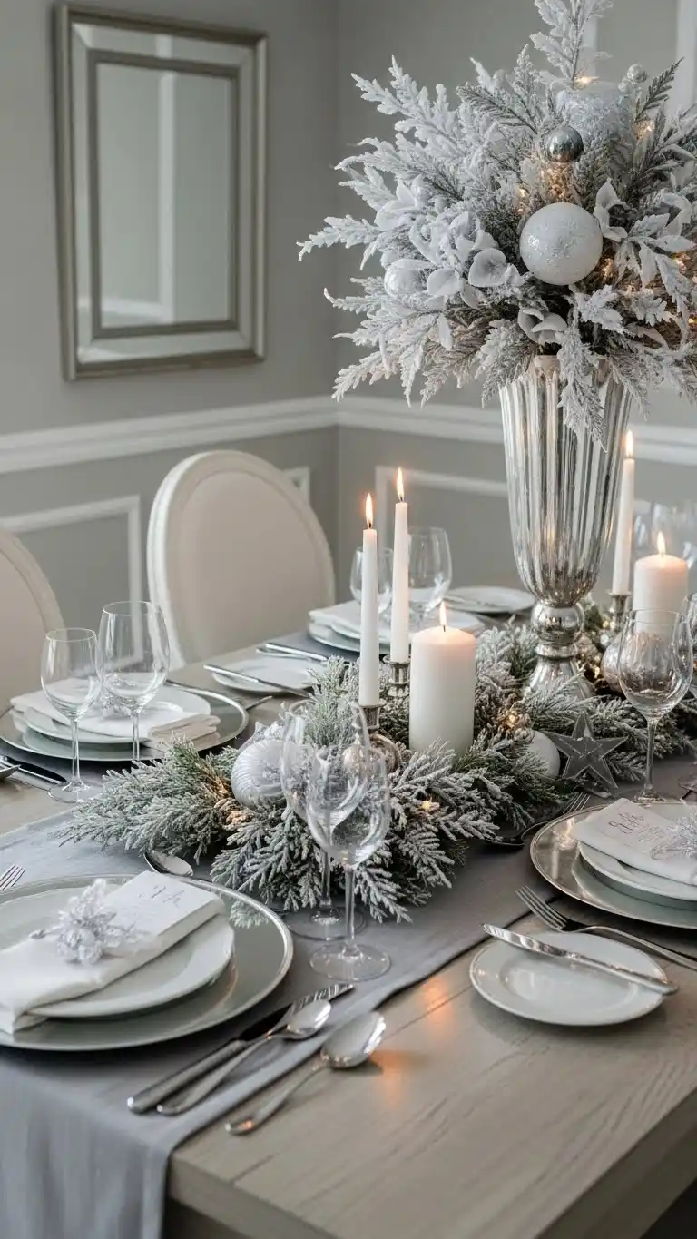 12. Winter Wonderland Tablescape