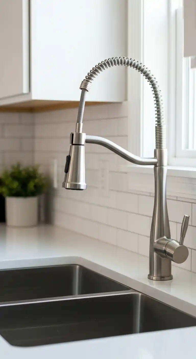 13. Replace Sink Faucets With Affordable Modern Designs
