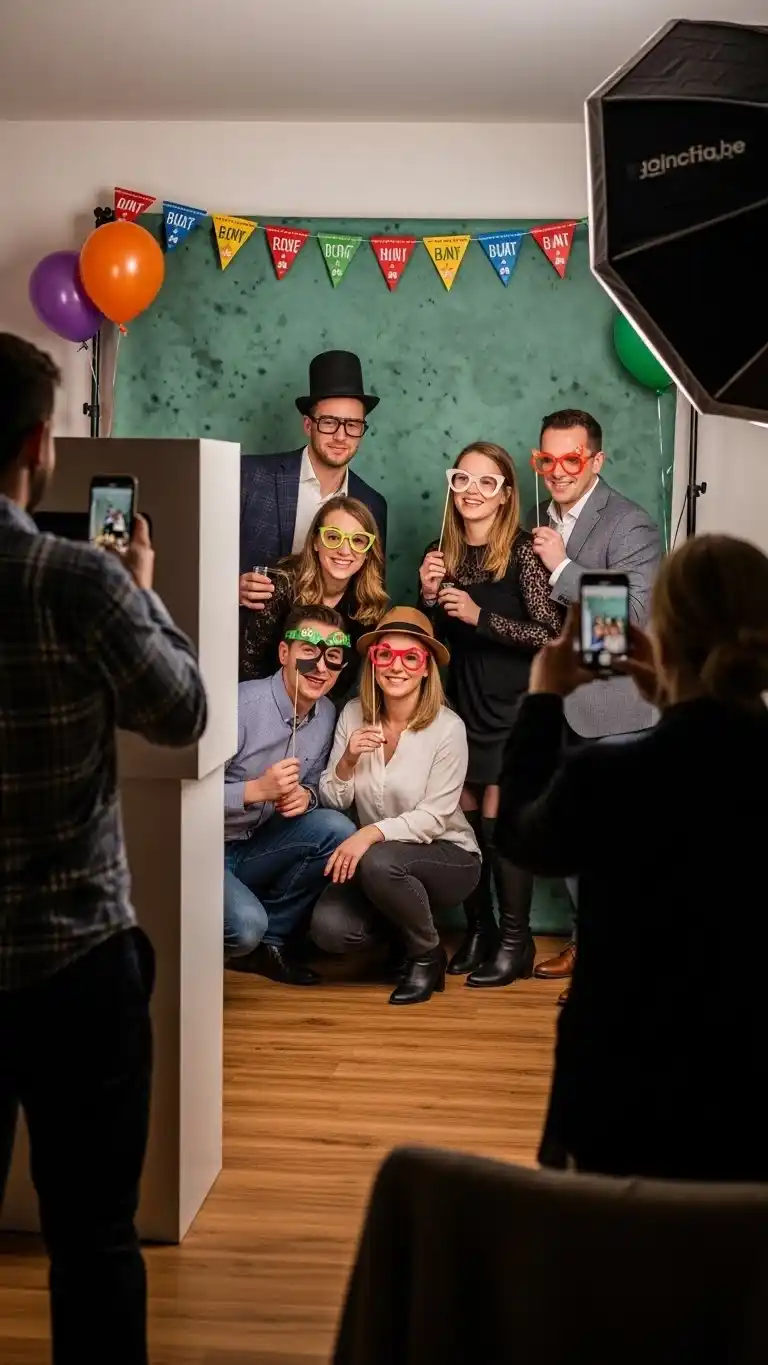 13. Themed Photo Booth Fun