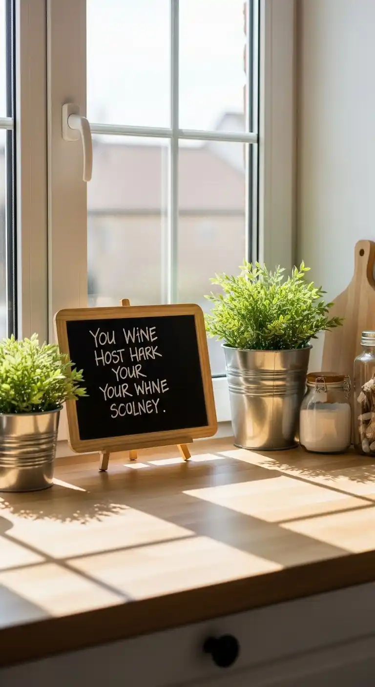 14. Mini Chalkboard For Notes