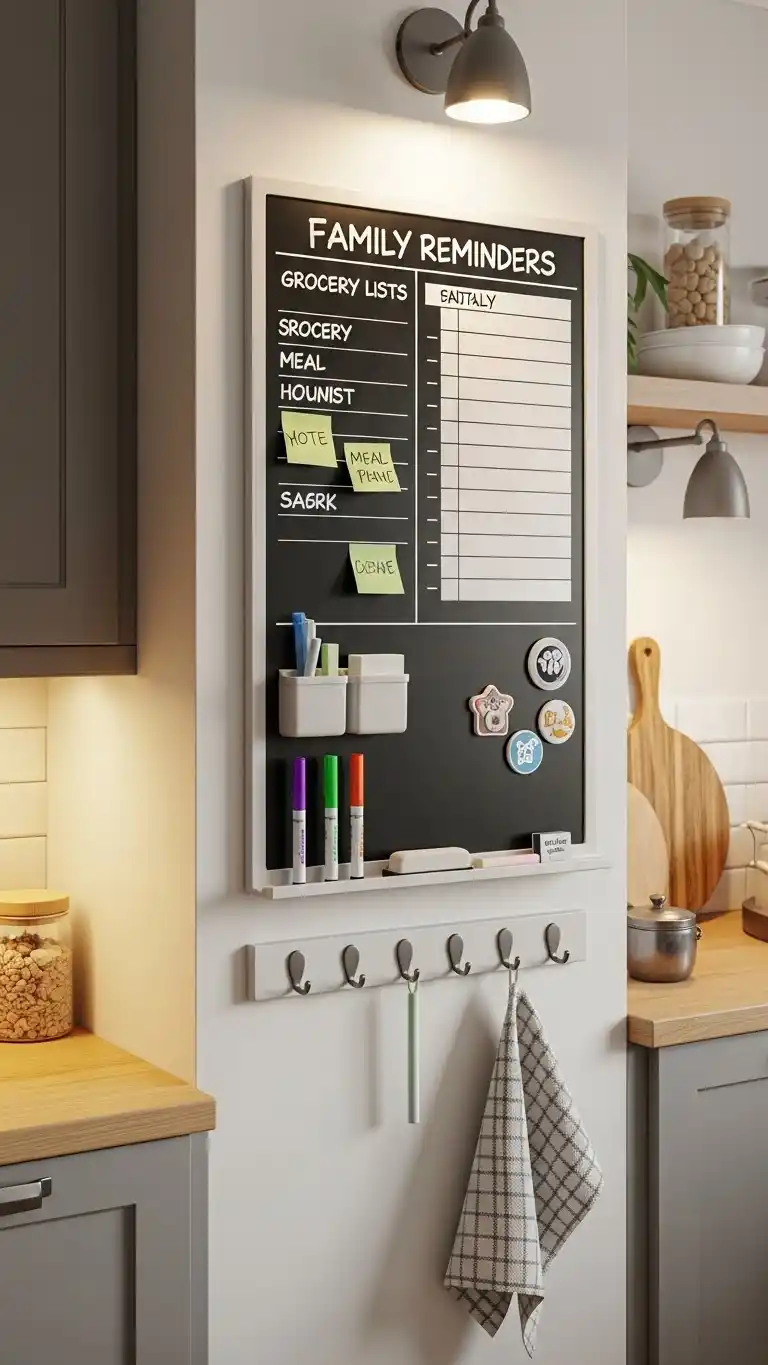15. Chalkboard or Whiteboard Nook