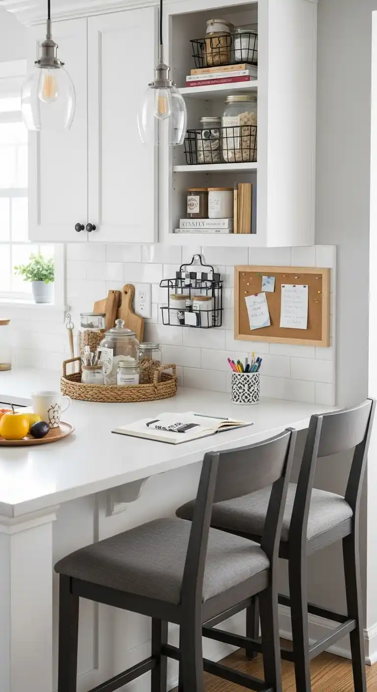 15. Multi Functional Breakfast Bar Styling