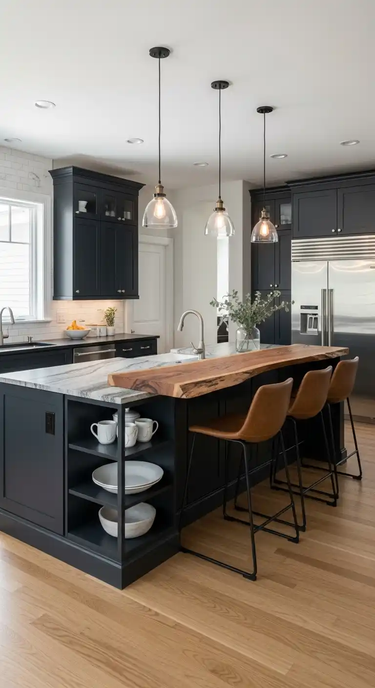 2. Statement Kitchen Island