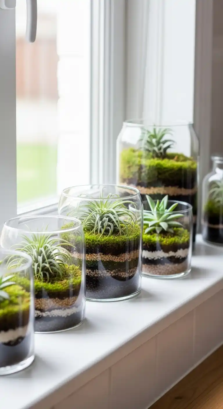 20. Mini Terrariums