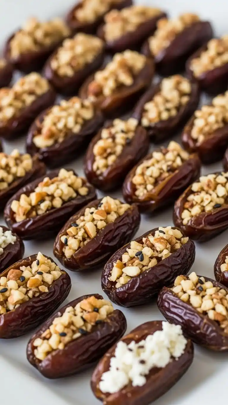 21. Sweet and Savory Stuffed Dates