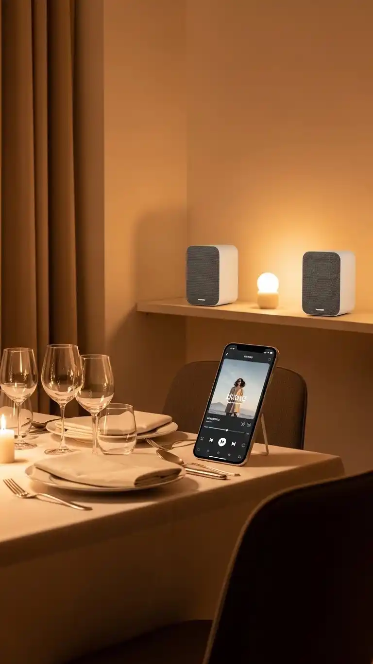 23. Soft Music Setup to Complement the Aesthetic