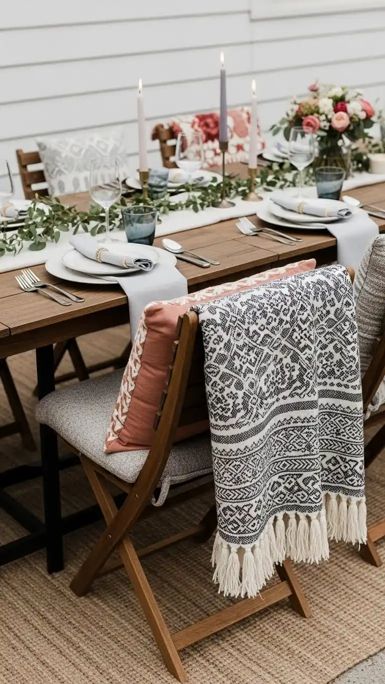 25. Cozy Throws and Cushions for Comfortable Seating