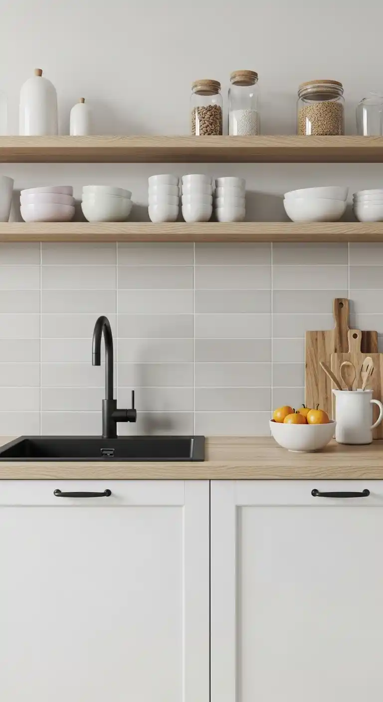 3. Light Gray Ceramic Tiles