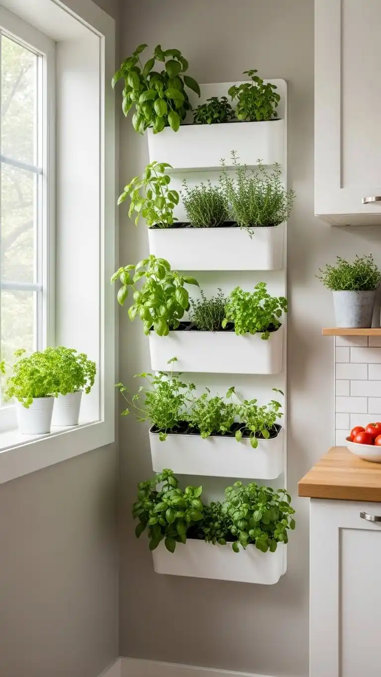 3. Vertical Herb Garden