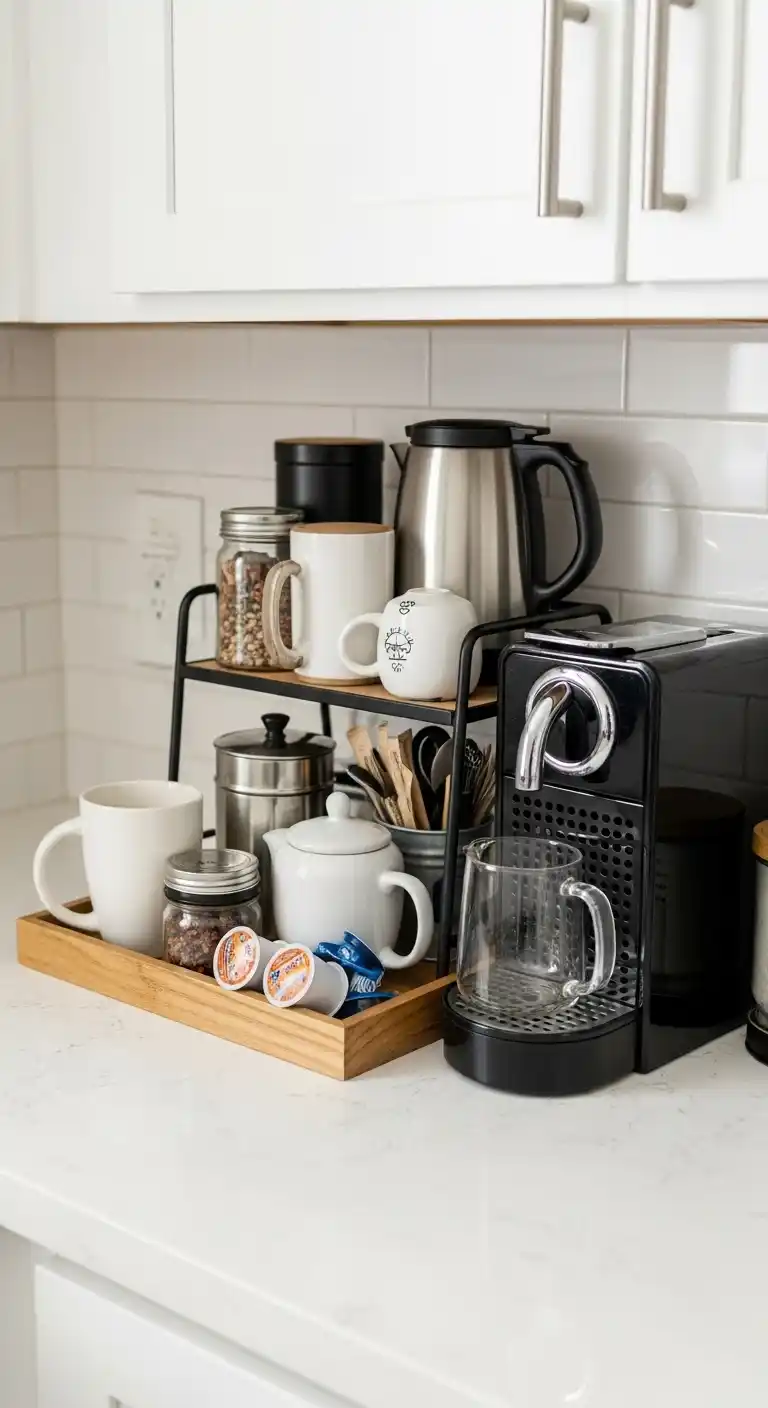 5. Create A Coffee Or Tea Station