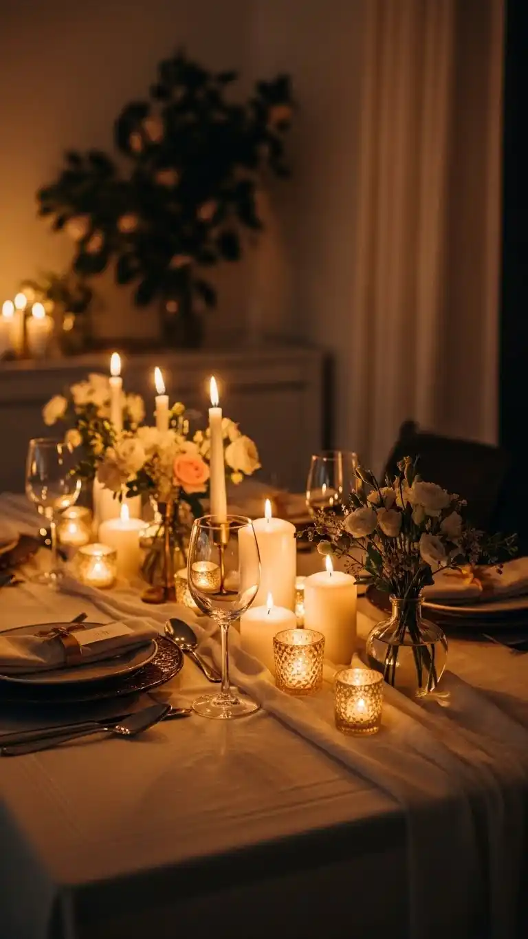 5. Romantic Candlelight Dinner