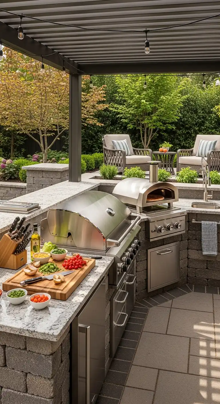Creating Micro-Zones for a More Organized Backyard Kitchen
