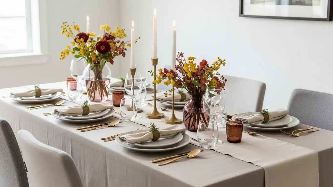 Dinner Party Tablescapes