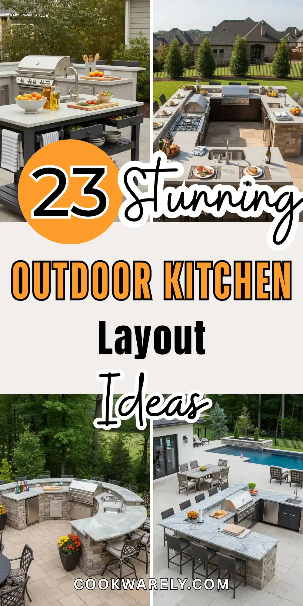 Outdoor Kitchen Layout