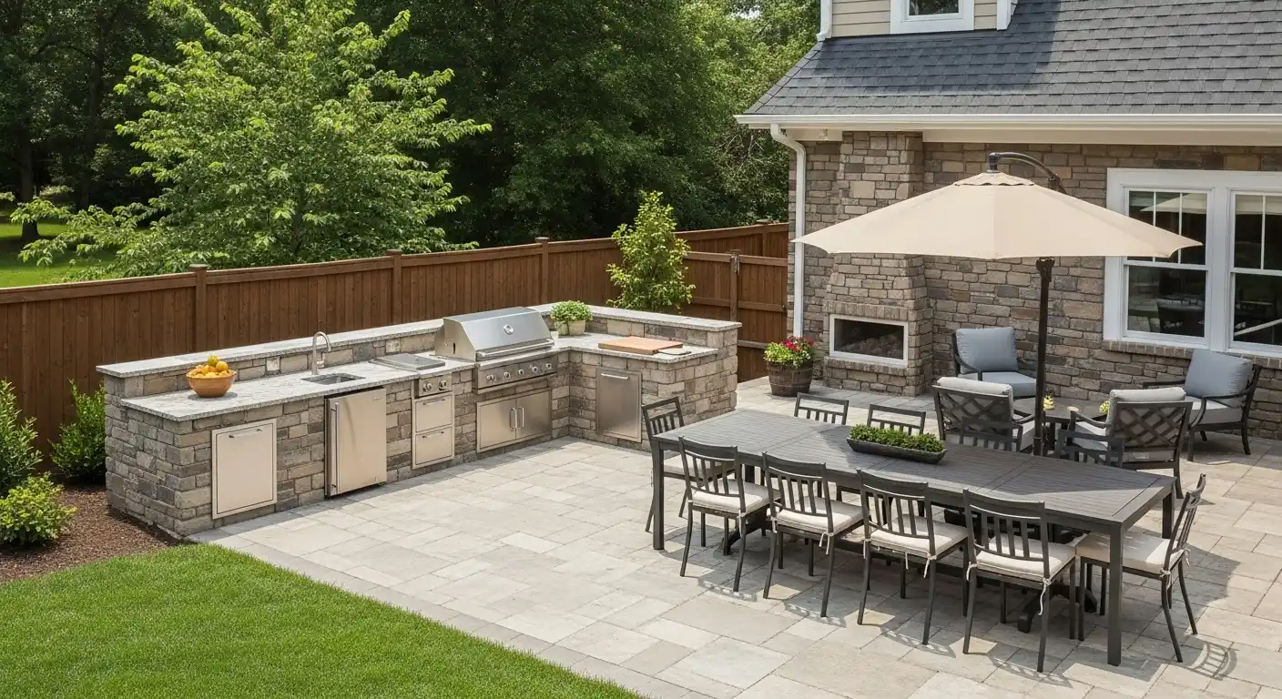 Outdoor Kitchen Layout Ideas