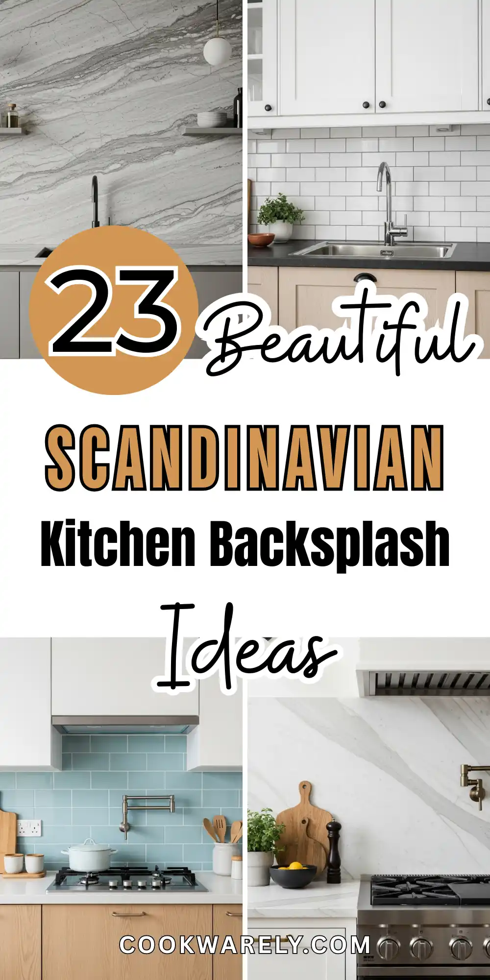 Scandinavian Kitchen Backsplash