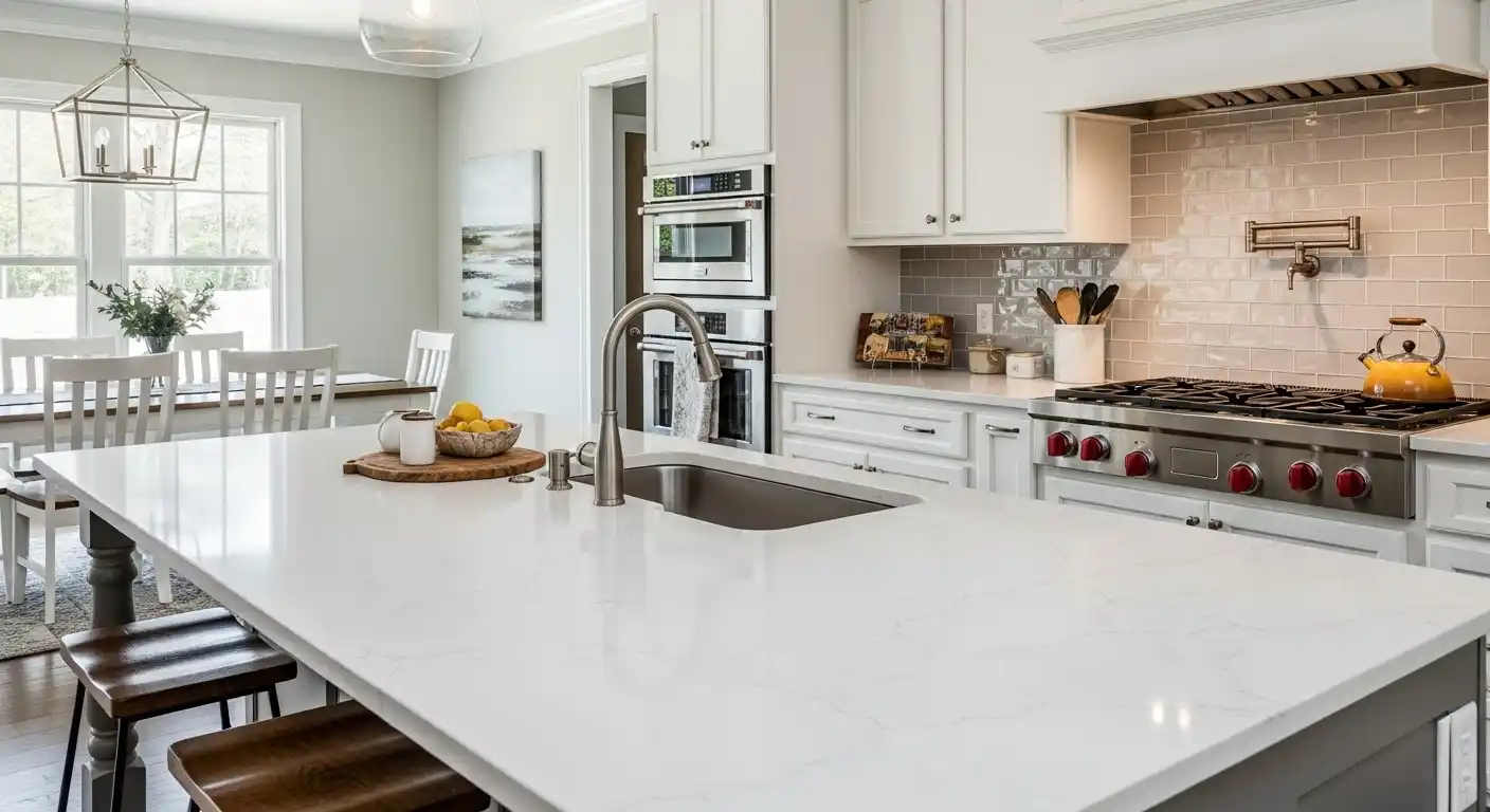 White Quartz Countertops Ideas