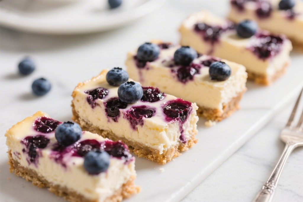 Blueberry Cheesecake Bars