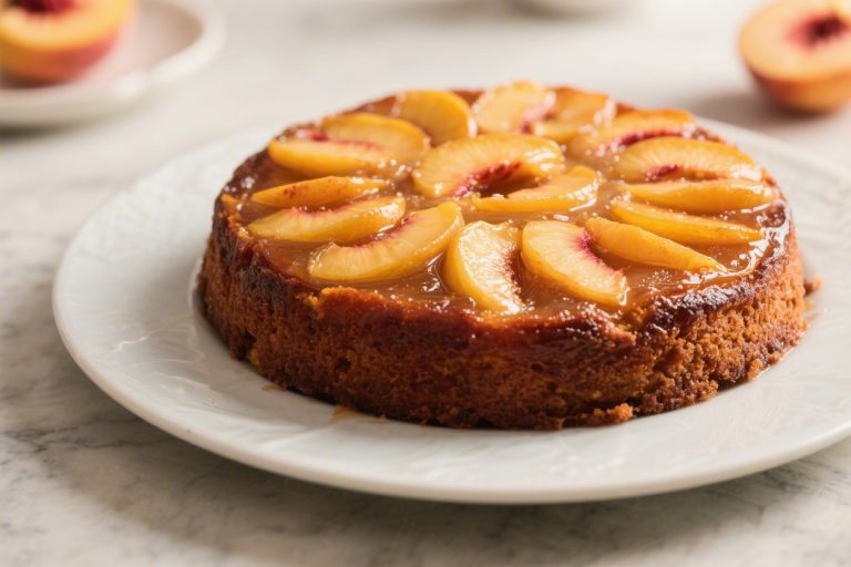 Peach Upside Down Cake