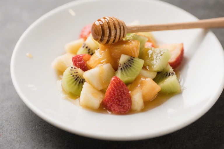 Fruit Salad With Honey Dressing