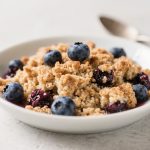 Homemade Blueberry Crisp