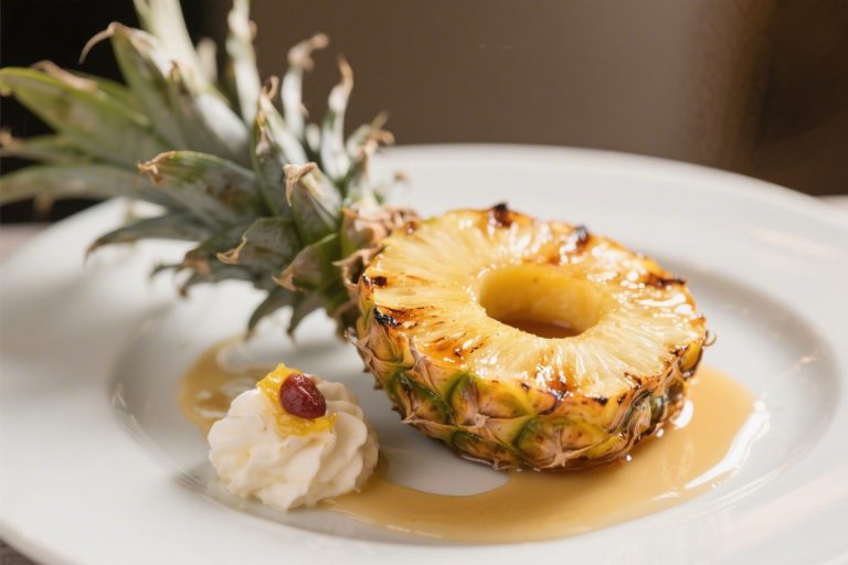 Grilled Pineapple Dessert