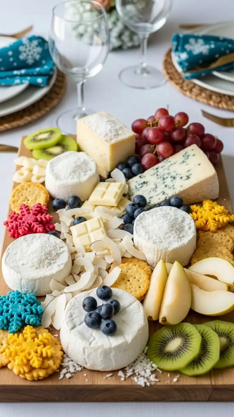 1. Winter Wonderland Cheese Board