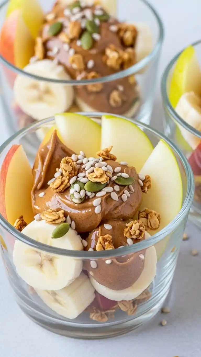 10. Nut Butter Fruit Charcuterie Cup