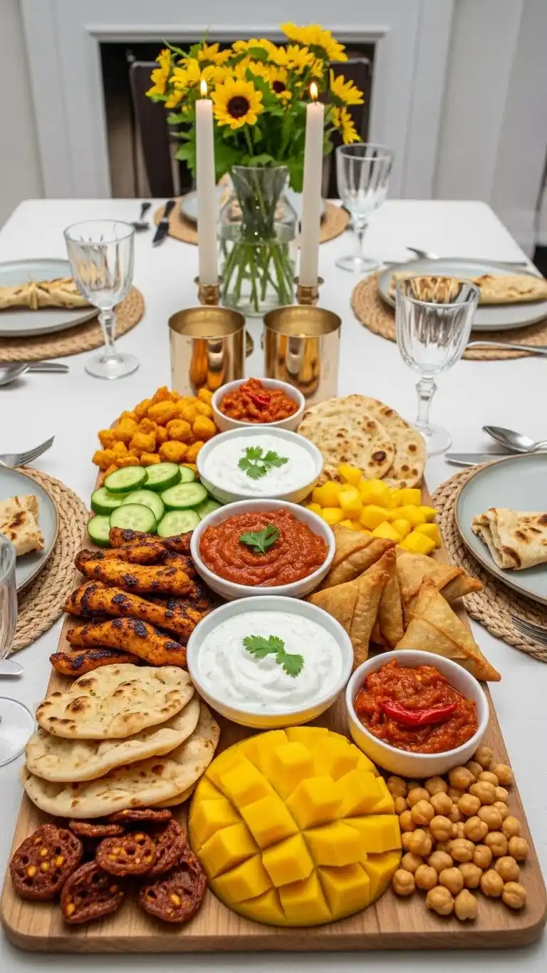 10. South Asian Flavors Board