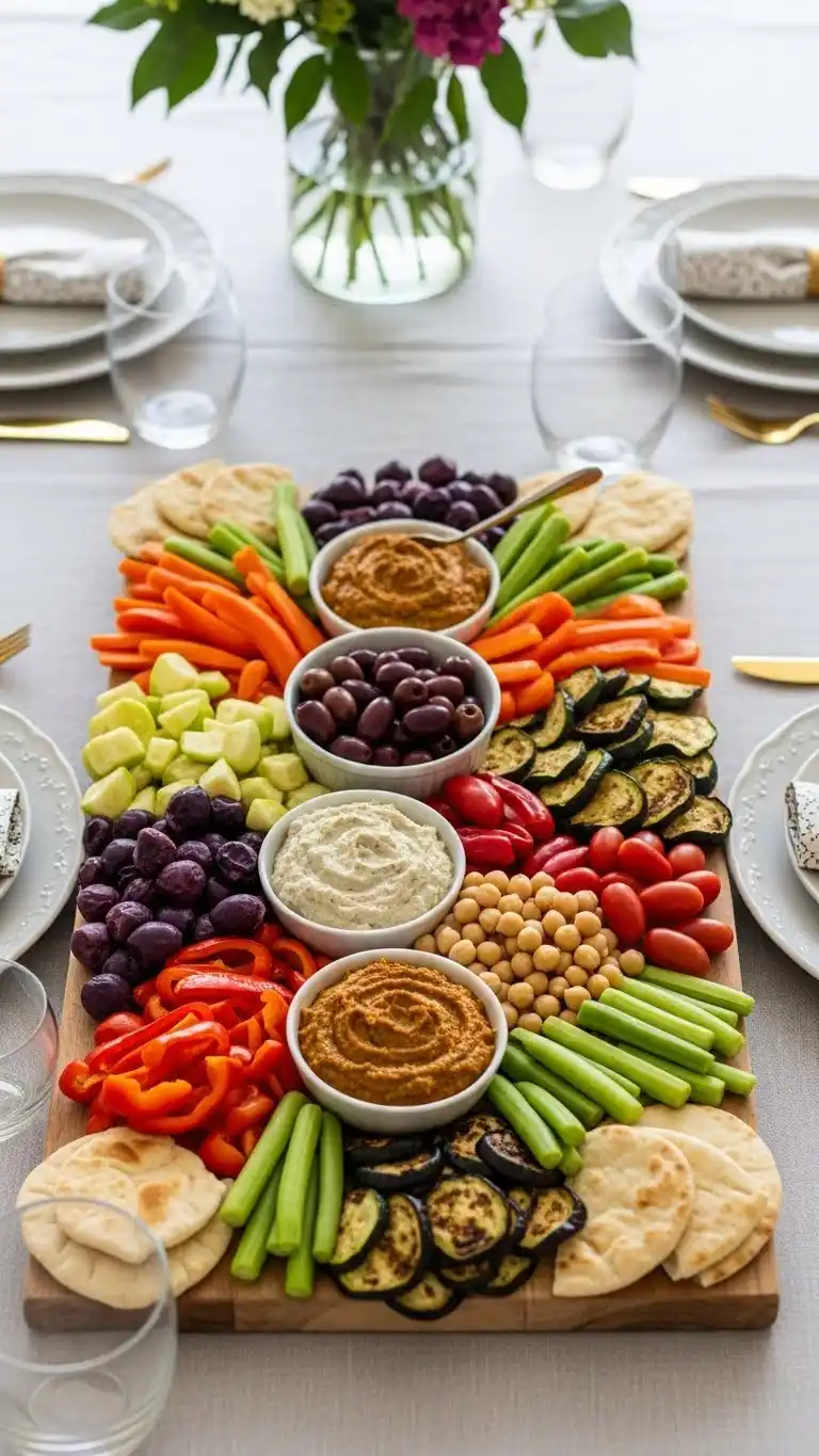 11. Mediterranean Veggie Board