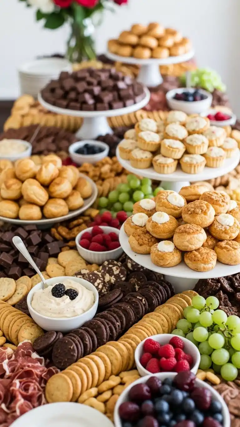 12. Dessert-Focused Charcuterie Grazing Table