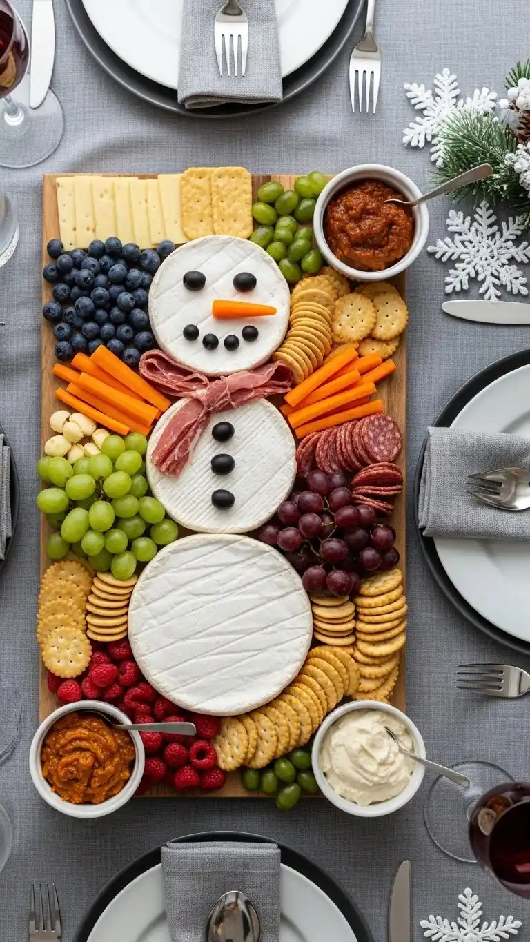 12. Snowman-Themed Board