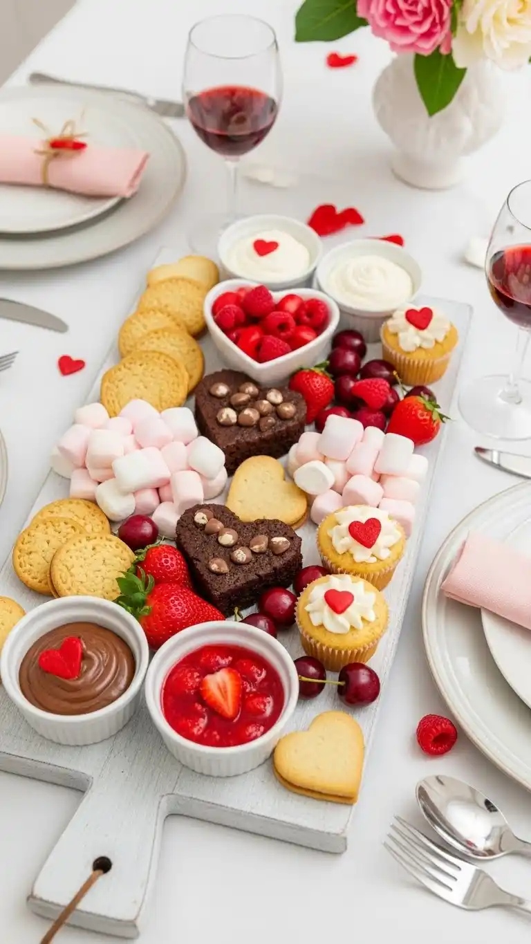 13. Heart-Shaped Desserts for Romantic Occasions
