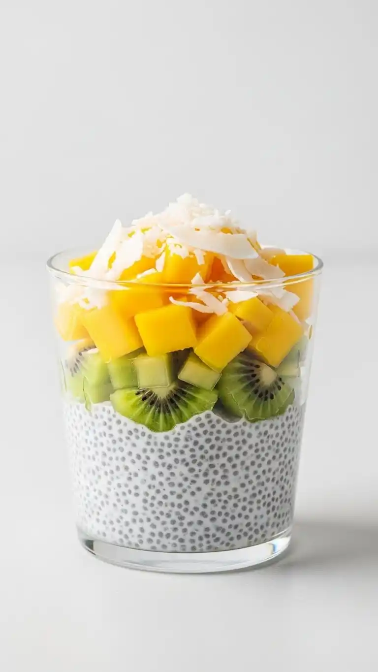 13. Tropical Chia Pudding Charcuterie Cup